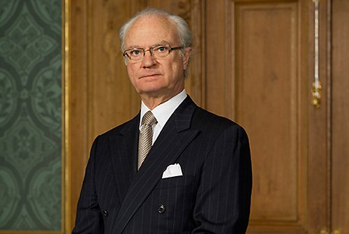 Kung Carl XVI Gustaf.