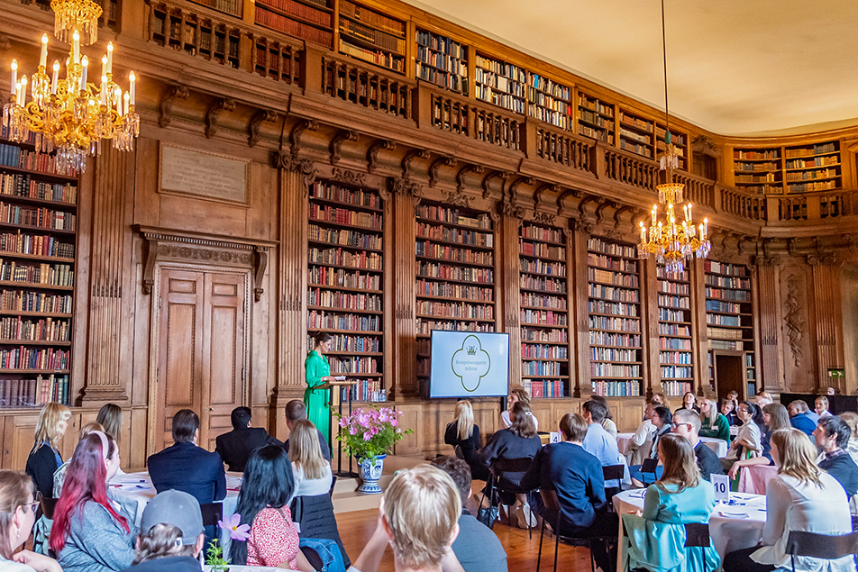 Seminariet som arrangerades av Kronprinsessparets stiftelse ägde rum i Bernadottebiblioteket.