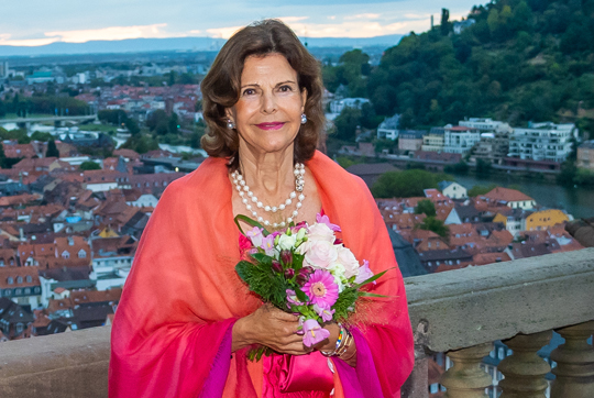 Fotografiet är taget tidigare i höstas i staden Heidelberg där Drottningen föddes den 23 december 1943. Foto: Pelle T Nilsson/SPA