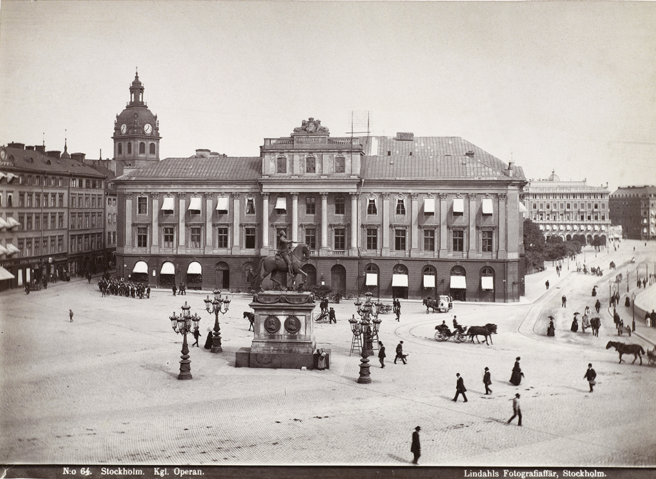 Operahuset i slutet av 1880-talet.
