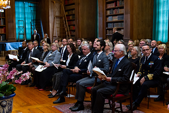 Gastronomiska Akademien arrangerade symposiet ”Svensk gastronomi – en global succé” på Kungliga slottet i samband med sitt 60-årsjubileum. 
