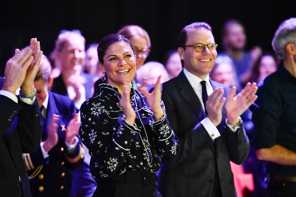 The Crown Princess and Prince Daniel at Pep Forum, which was held for the fifth consecutive year. 