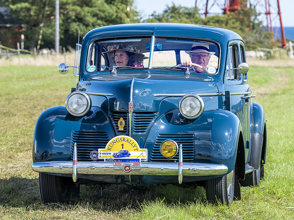 The veteran car rally takes place in central Öland, beginning in Borgholm. 