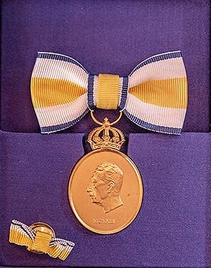 The Prince Eugen Medal.