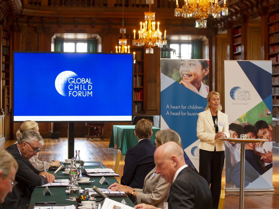 The Partner Day was led by Annette Brodin Rampe, Chair of the Global Child Forum. 
