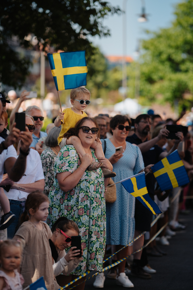Nationaldagsfirare i Strängnäs.