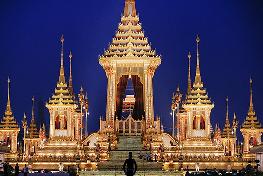 Grand Palace in Bangkok, Thailand. 