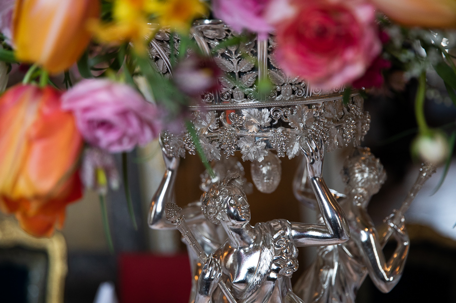The table silver was from the Brazilian silver service. 
