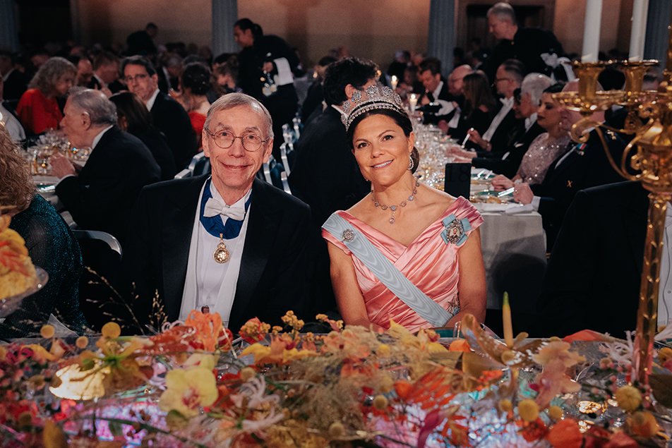 The Crown Princess with Dr Svante Pääbo, Physiology or Medicine Laureate for 2022. 