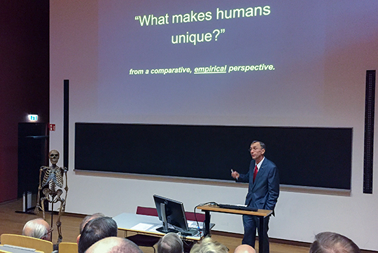 Max Planck-institutet för evolutionär antropologi drivs av frågeställningen ”What makes humans unique?” 