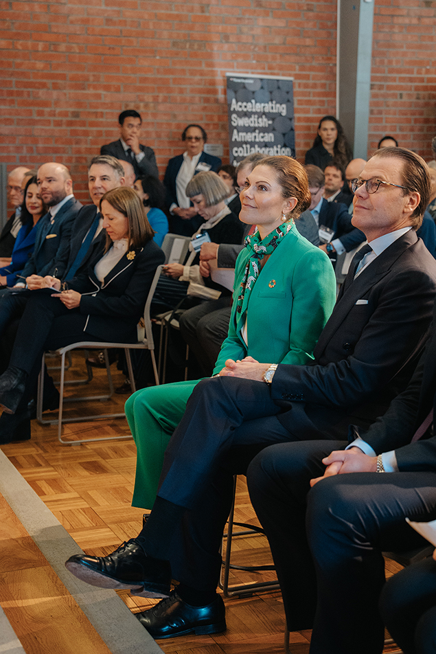 Kronprinsessan och Prins Daniel deltog i konferensen Green Transition Summit.