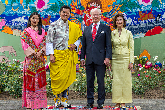 Drottning Jetsun Pema, Kung Jigme Khesar Namgyel Wangchuck, Kungen och Drottningen.