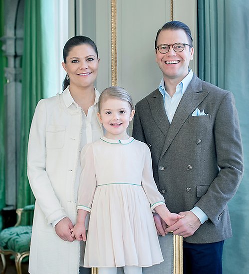 TRH The Crown Princess, Prince Daniel and Princess Estelle 2016
