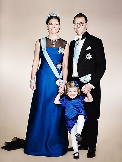 TRH The Crown Princess, Prince Daniel and Princess Estelle 2014