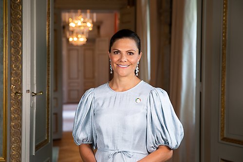 Kronprinsessan tillkännagav årets vinnare av Stockholm Junior Water Prize 2021.