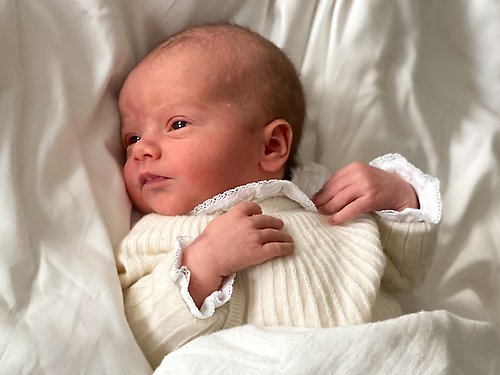 Prins Julian fotograferad av sin far, Prins Carl Philip.