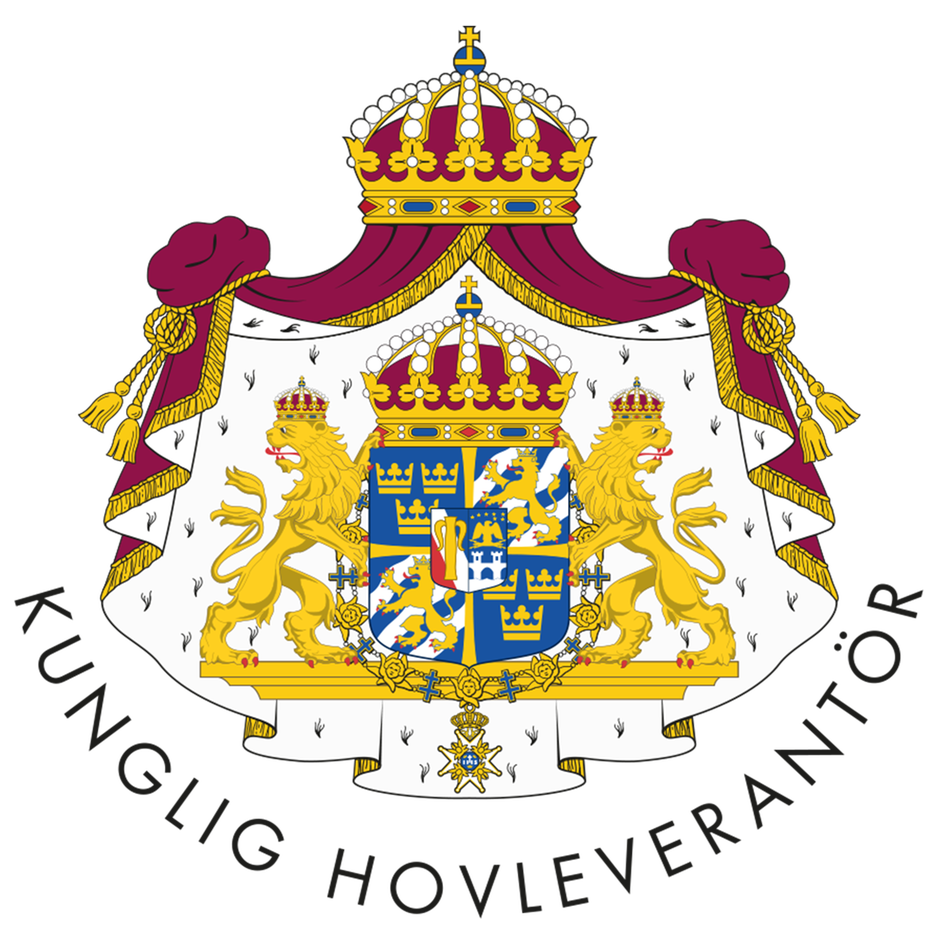 Kungliga hovleverantörernas emblem.