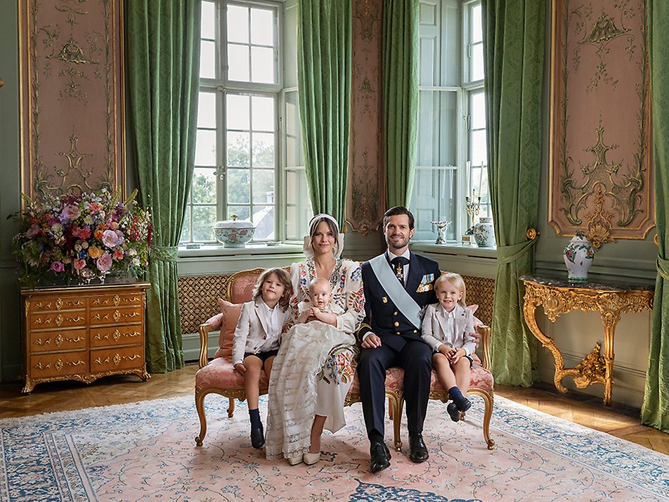 Prince Julian's christening, Drottningholm. August 2021. 