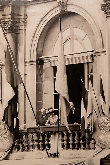 Utgående statsbesök till Frankrike. 1963.