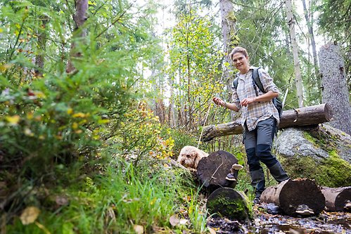 Kronprinsessans femte vandring i Sveriges nationalparker skedde i Tiveden. 